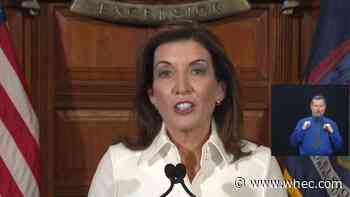 Hochul announces plans to require masking, COVID-19 vaccination or testing in schools