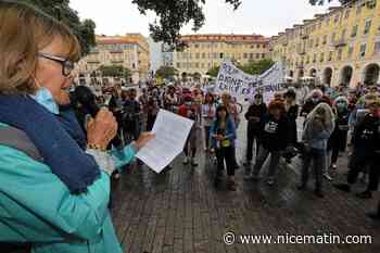 Une cinquantaine de personnes se rassemblent à Nice pour soutenir le peuple afghan