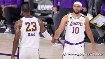 Lakers' LeBron James reacts to teammate Jared Dudley joining Mavericks as assistant coach: 'This one hurt'