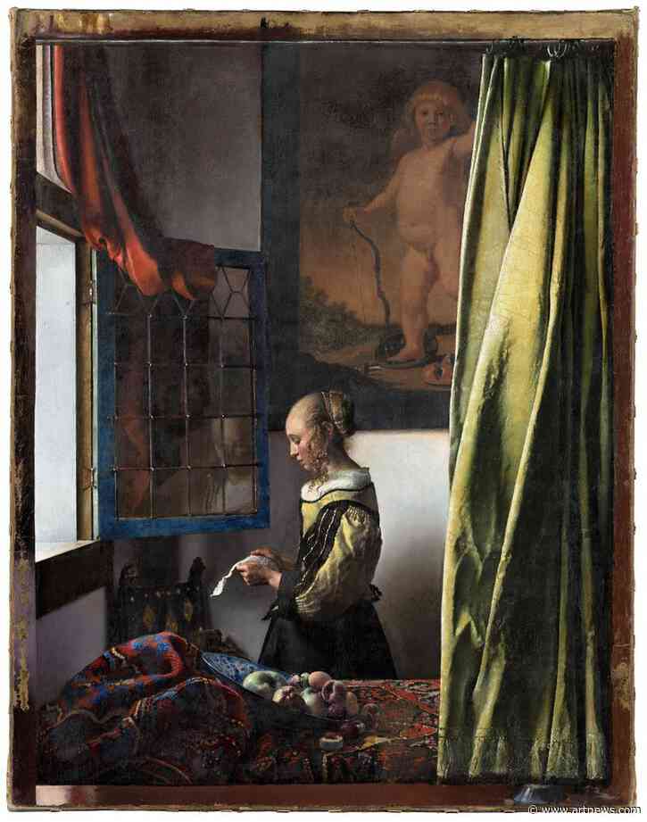 Restoration of Vermeer Painting in Germany Reveals Hidden Image of Cupid