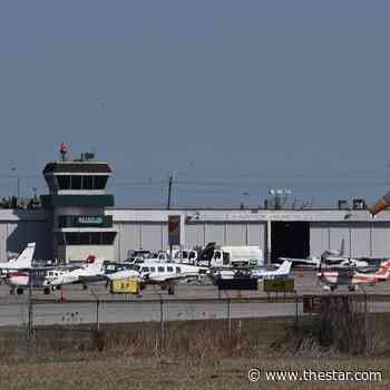 Plane landing at Markham's Buttonville Airport hit by police drone, sustains major damage - Toronto Star