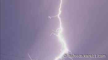 One dead, one seriously injured after being struck by lightning in western Wisconsin
