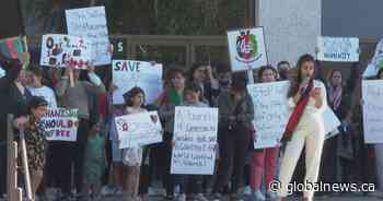 Lethbridge’s Afghan community stands in solidarity with victims of Taliban control - Global News