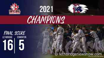 Lethbridge Bulls defeat Edmonton to win 2021 WCBL championship - Lethbridge News Now