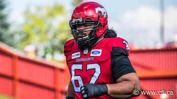 American offensive lineman Nila Kasitati returns to Calgary - CFL.ca