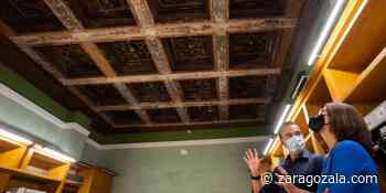 Urbanismo restaurará la techumbre original de la Casa de Gabriel Sánchez colocada en el Palacio de Montemuzo - Guia de Zaragoza - Zaragozala.com