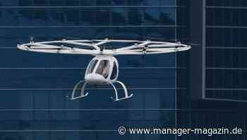 Flugtaxi-Start-ups streichen 2021 Rekordsumme von 4,3 Mrd USD ein