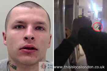 Watch: Knife-wielding burglar tasered after Gravesend spree