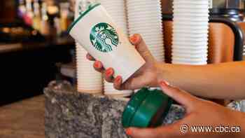 Starbucks reintroduces reusable mugs. Tim Hortons, McDonald's still reject them due to pandemic