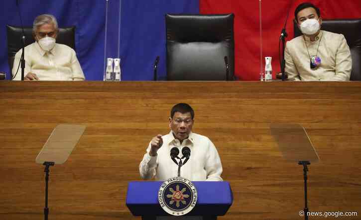 Duterte announces plan to run for vice president of Philippines, in potential blow to US - Yahoo News