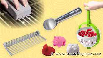 5 Kitchen Gadgets You'll Actually Use: Space-Saving Drying Rack, 2-in-1 Salad Spinner + More - Rachael Ray Show