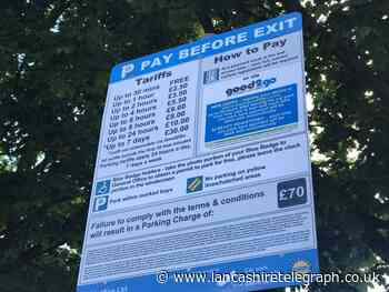 Blue badge car parking confusion at Chorley and Preston hospitals