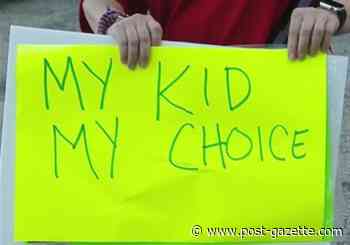 Parents group rallies in North Park to protest school mask mandates