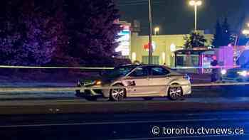 Man critically injured after being struck by car in Mississauga