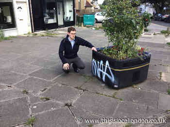 Headstone community battles 'snap' graffiti vandal
