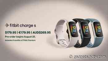 Fitbit Charge 5 Fitness Band With Always-On Display, Daily Readiness Score, On-Wrist ECG App Launched