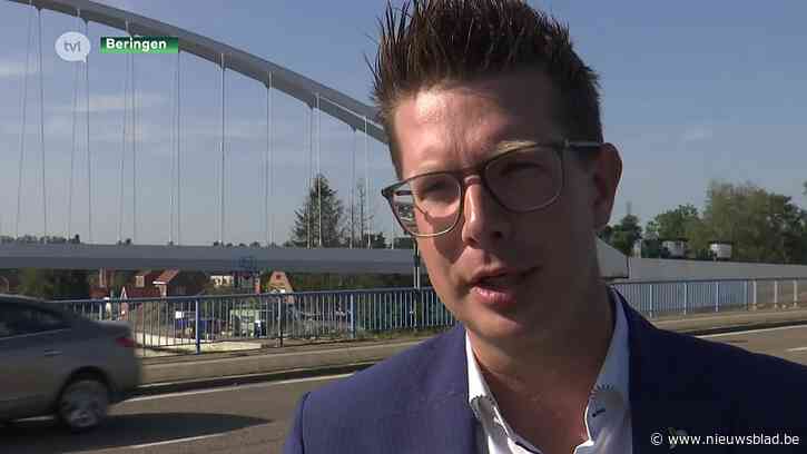 Nieuwe brug in Beringen moet binnen exact een week klaar zijn