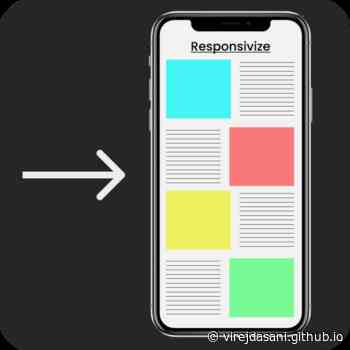 Responsivize - A must-have tool to develop responsive websites