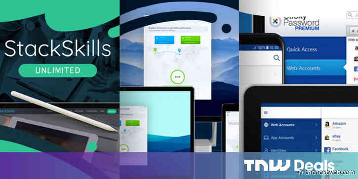 Get over 1,000 training courses, a killer VPN, and full password protection for $49.99