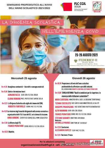 Enna: seminario della Cgil sull'avvio dell'anno scolastico - EcodiSicilia
