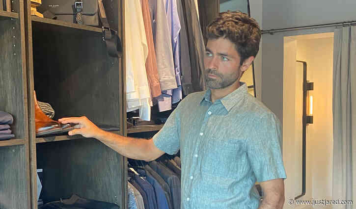 Adrian Grenier Goes Shopping in Austin for His 'Clickbait' Press Days