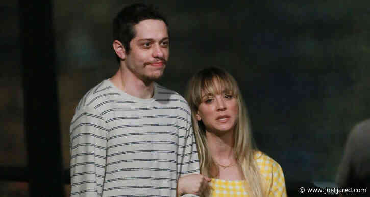 Kaley Cuoco & Pete Davidson Link Arms for Late Night 'Meet Cute' Scene
