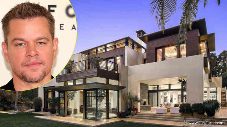 Look Inside Matt Damon's L.A. Mansion, Which He Just Lowered in Price to $17.9 Million (Photos)