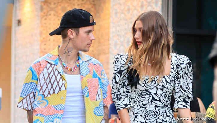 See New Photos from Justin & Hailey Bieber's Tuesday Night Date in Beverly Hills!
