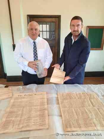 Time capsule discovered under library more than a century old - Dudley News