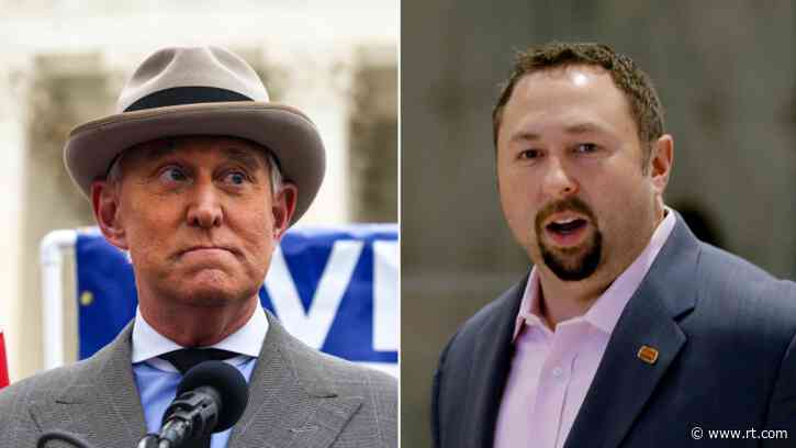 Ex-Trump adviser Roger Stone claims he was banned from ex-campaign spokesman Jason Miller’s social network Gettr