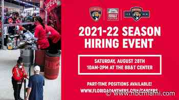 Florida Panthers, BB&T Center Hosting Part-Time Job Fair Saturday