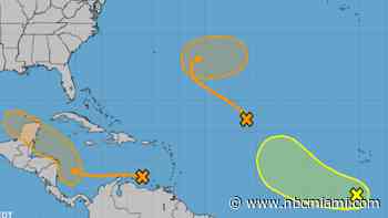 Three Potential Systems Could Form in Tropics; No Current Threat Forecast to U.S.: NHC