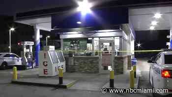 Gas Station Robbed and Clerk Injured In Wynwood