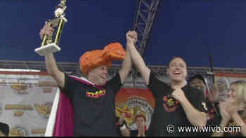 Joey Chestnut returning to compete at National Chicken Wing Festival