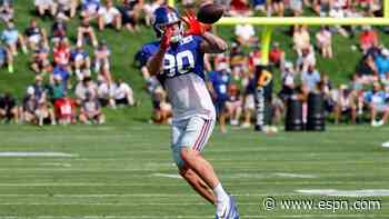 Giants' Rudolph: 'Long way to go' to play Week 1