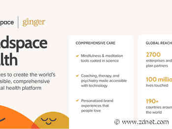 Digital mental health platforms Headspace and Ginger to merge