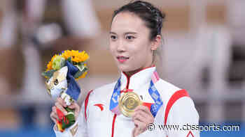 2020 Olympics: Chinese gymnast Zhu Xueying claims her gold medal is peeling