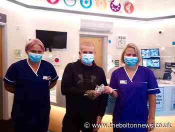 Lockdown karaoke charity champion Jeff Robinson gets a cash boost for Bolton Hospice