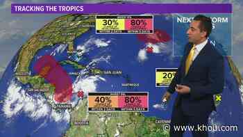 Houston weather update: Rain chance returns + we are tracking a tropical disturbance for the Gulf - KHOU.com