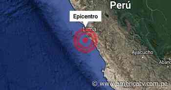 IGP: Se registró sismo de magnitud 4.4 en el Callao - América Televisión