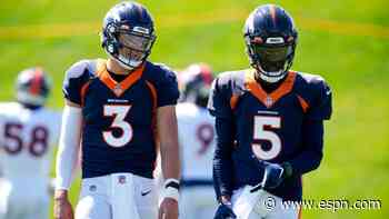 Steady Teddy Bridgewater earned Denver Broncos' QB job, but it's not over for Drew Lock