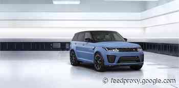 Range Rover Sport SVR Ultimate edition unveiled
