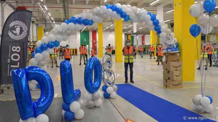 Amazon, entra in funzione il nuovo deposito di smistamento di Pioltello - IL GIORNO