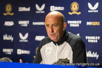 Video: Gary McAllister & Scott Arfield Press Conference - Rangers Football Club