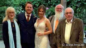 Liebe kam am Lullusfeuer in Bad Hersfeld: James und Abigail Thomas haben geheiratet - HNA.de