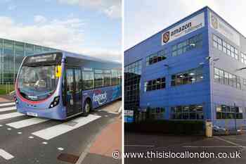 New 24/7 bus service to serve Amazon's Dartford warehouse