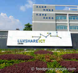 Chinese Apple supplier Luxshare reports record revenues