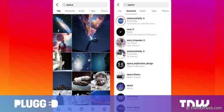 Instagram will finally show content when you search for stuff — like it should
