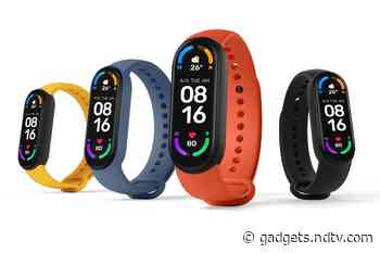Mi Smart Band 6 With a Bigger AMOLED Touch Display, 14 Days Battery Life Launched in India