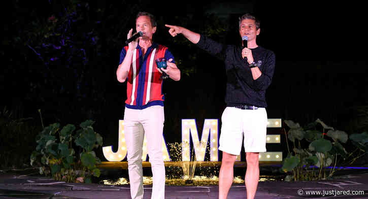 Neil Patrick Harris & David Burtka Transformed Their Backyard for an Incredible 'Everybody's Talking About Jamie' Screening Event!